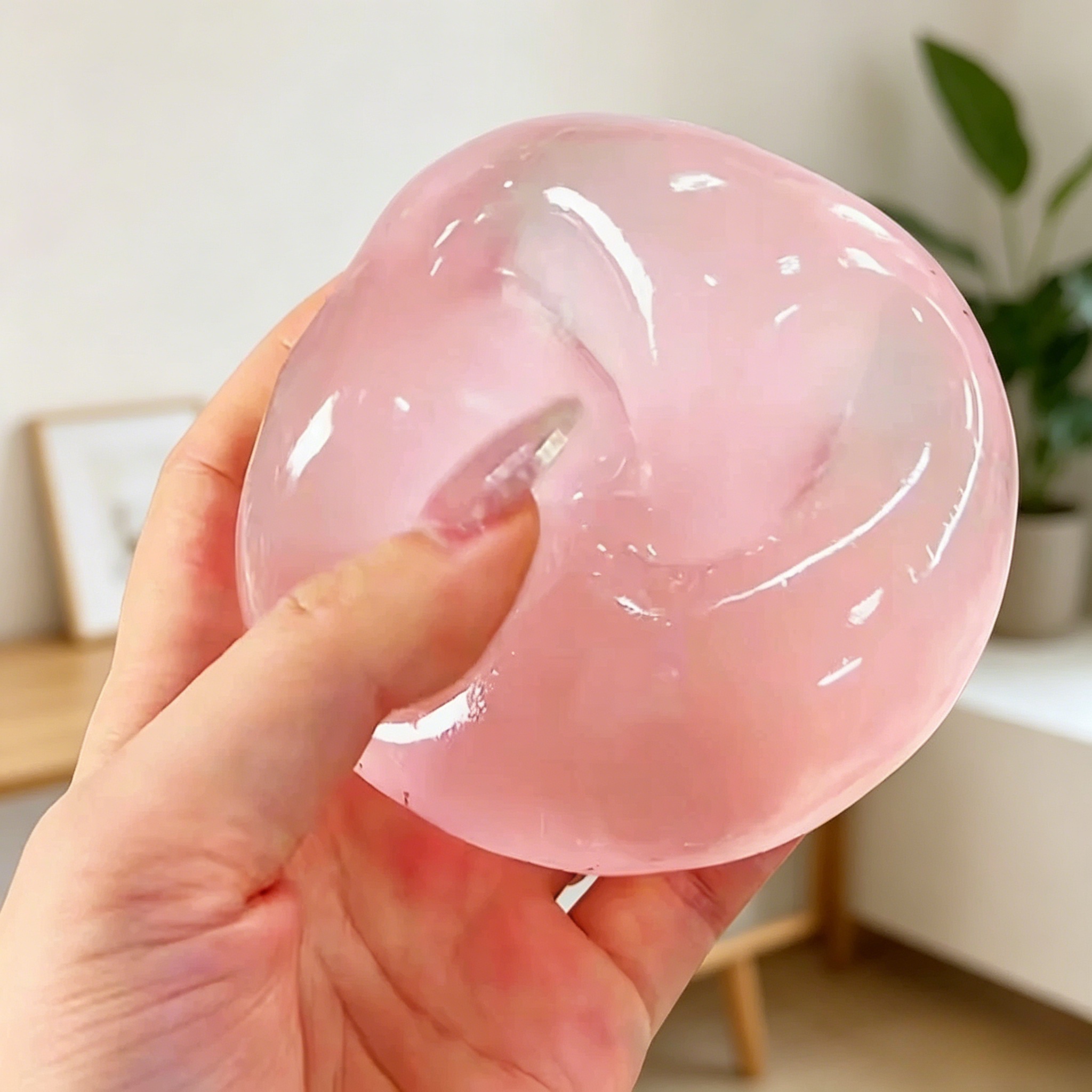 Spicy Food Snacks - Kawaii Transparent Blue Candy Squishy Fidget