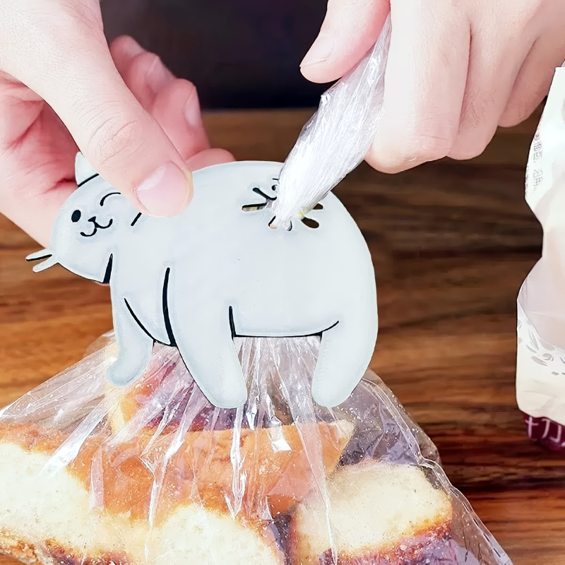 Snacks Food Express - 2 Funny Cat Butt Clips -