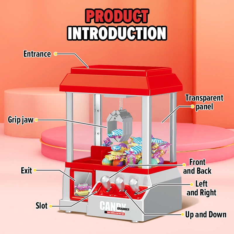 Electronic Arcade Claw Toy Mac – Spicy Food Snacks recenzja i cena