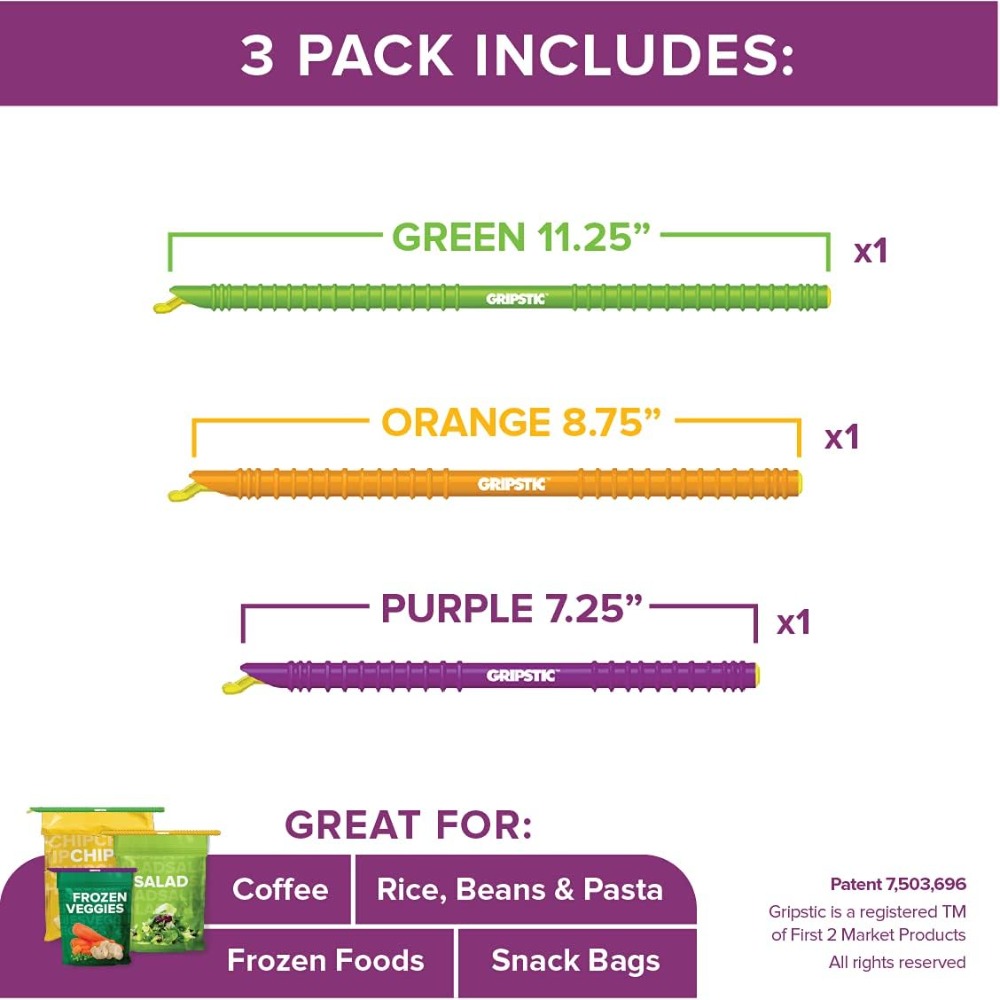 Reusable Bag Sealer Clips - Ai – Food Snacks Images recenzja i cena