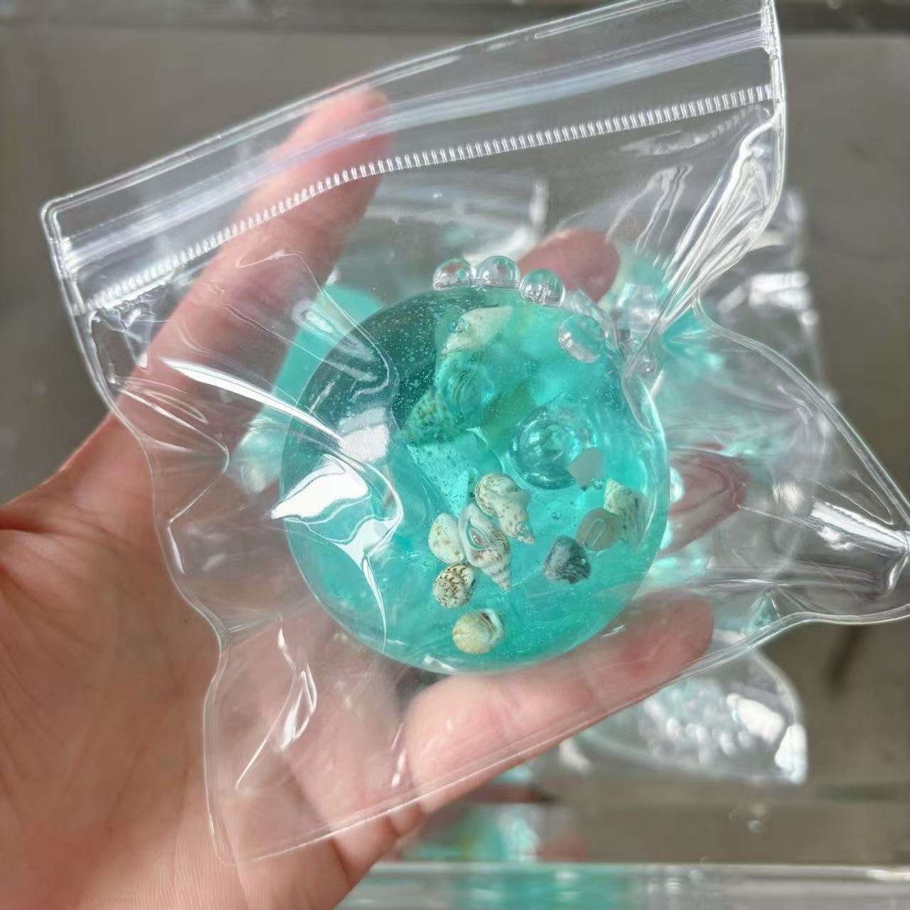 Blue Maltose Sea Squishy Fidge – Spicy Food Snacks recenzja i cena