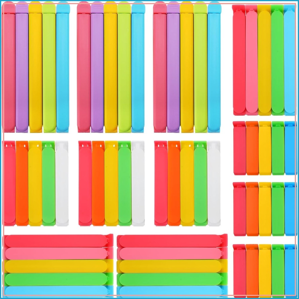 60Pcs Colorful Bag Clips, 4 Si – Food Snacks Images recenzja i cena