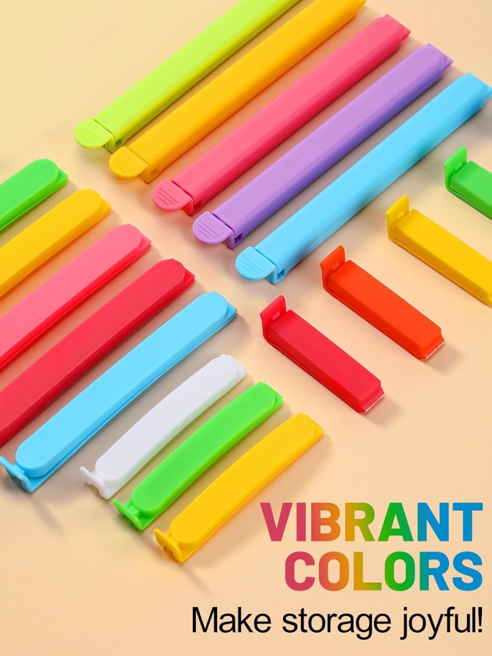 60Pcs Colorful Bag Clips, 4 Si – Food Snacks Images recenzja i cena