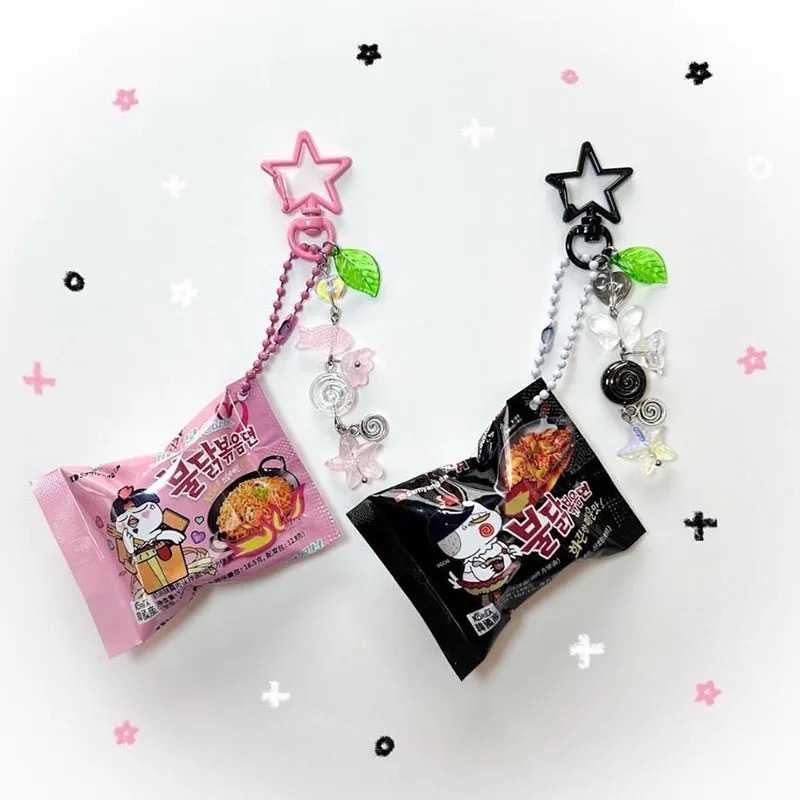 Buldak Ramen Keychain Korean S – Spicy Food Snacks recenzja i cena