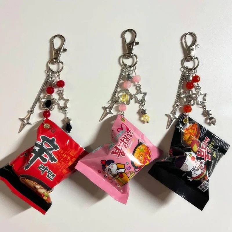 Buldak Ramen Keychain Korean S – Spicy Food Snacks recenzja i cena