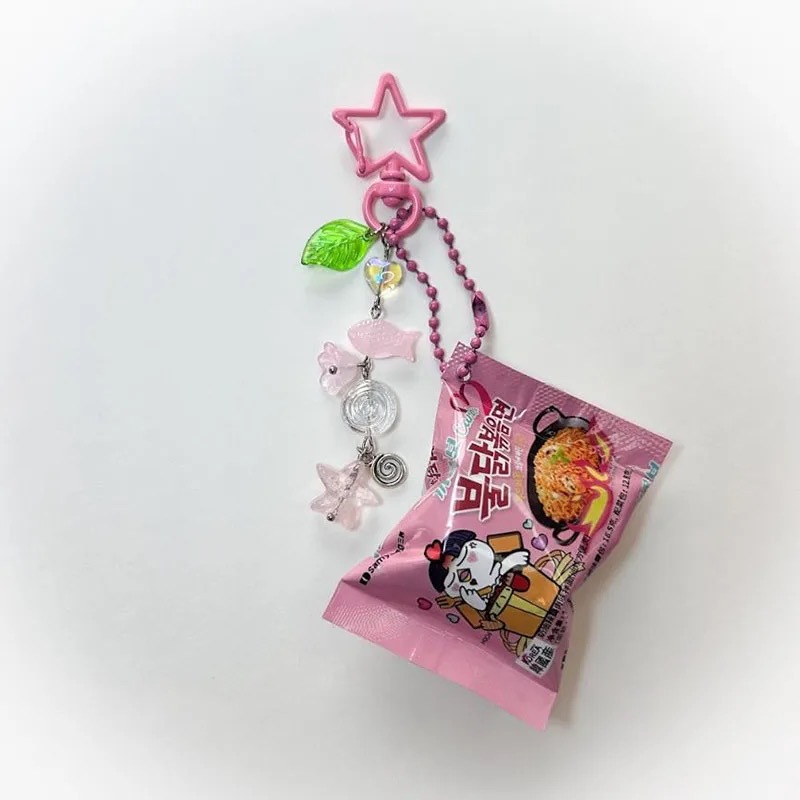 Buldak Ramen Keychain Korean S – Spicy Food Snacks recenzja i cena