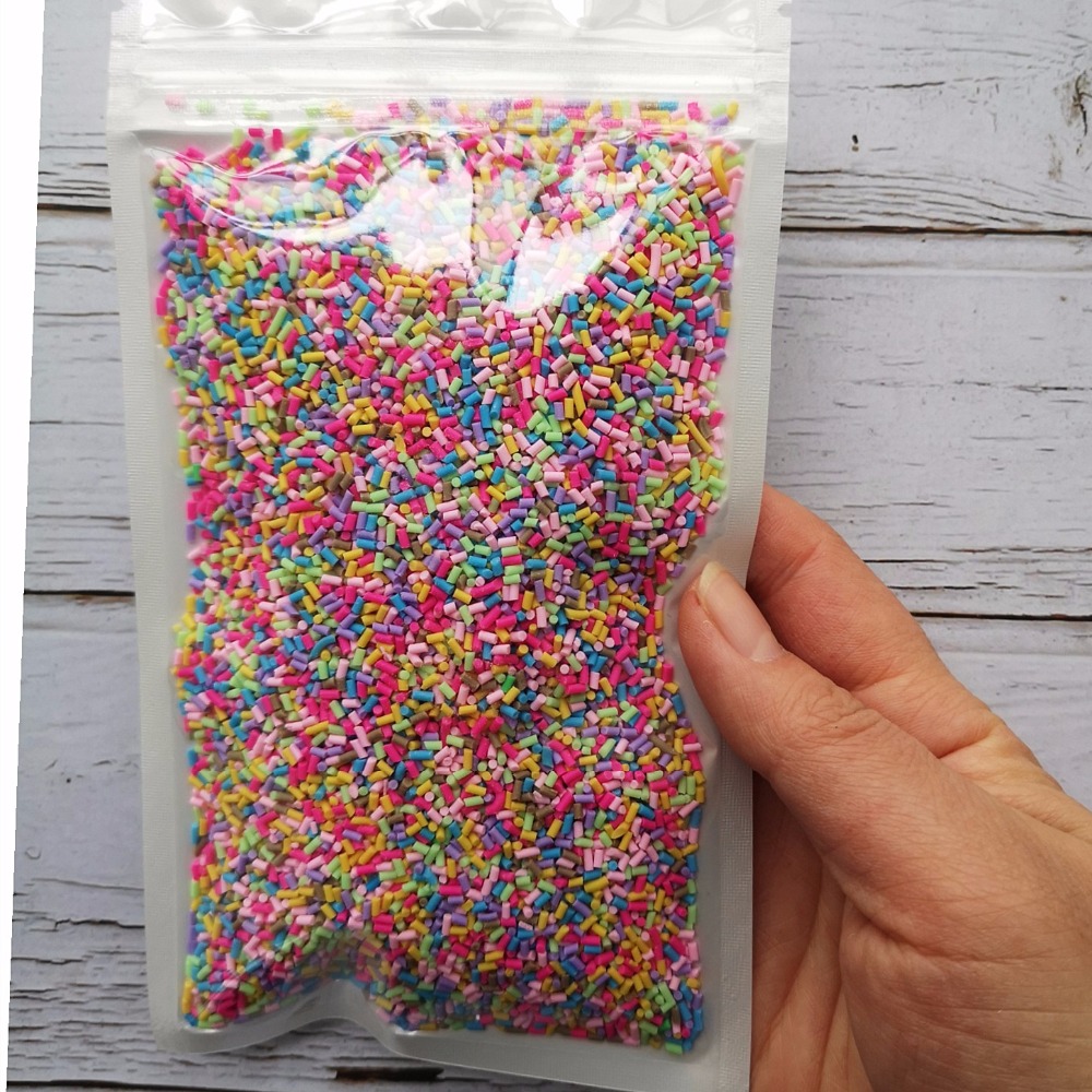 100g/bag Slime Filler Clay Spr – Spicy Food Snacks recenzja i cena