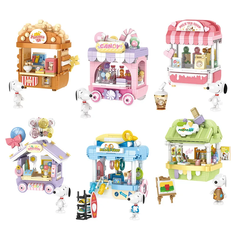 Snoopy Store Building Blocks S – Spicy Food Snacks recenzja i cena