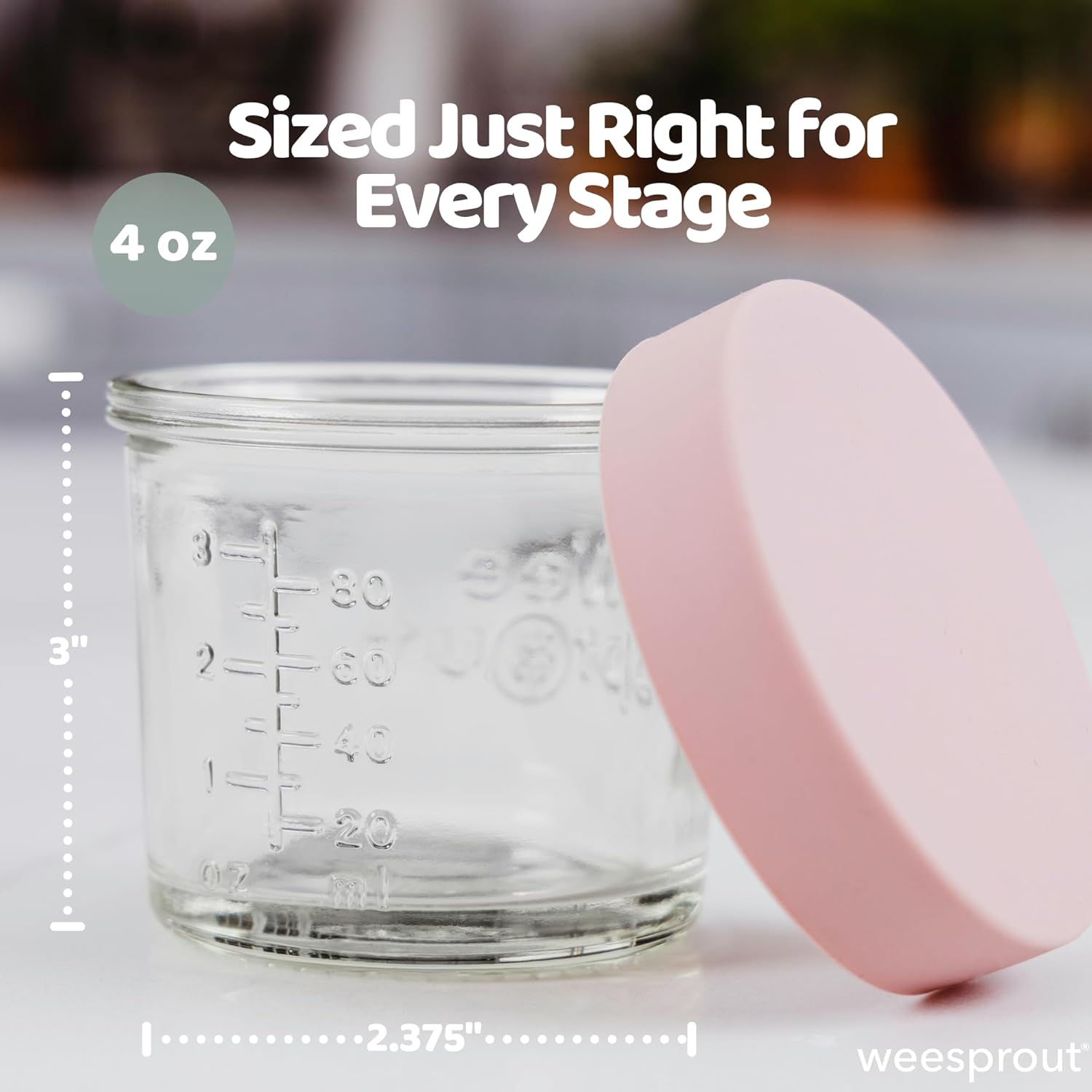 Glass Baby Food Storage Jars w – Food Snacks Images recenzja i cena